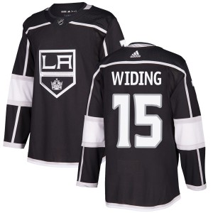 Juha Widing Youth Adidas Los Angeles Kings Authentic Black Home Jersey