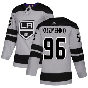 Andrei Kuzmenko Youth Adidas Los Angeles Kings Authentic Gray Alternate Jersey