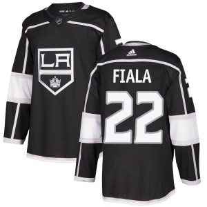Kevin Fiala Men's Adidas Los Angeles Kings Authentic Black Home Jersey