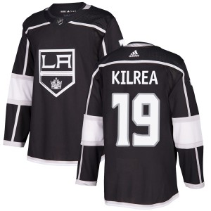 Brian Kilrea Men's Adidas Los Angeles Kings Authentic Black Home Jersey