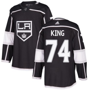 Dwight King Men's Adidas Los Angeles Kings Authentic Black Home Jersey
