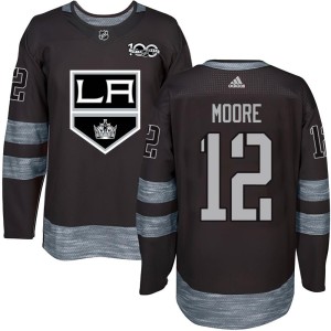 Trevor Moore Youth Los Angeles Kings Authentic Black 1917-2017 100th Anniversary Jersey
