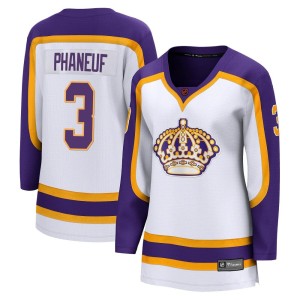 Dion Phaneuf Women's Fanatics Branded Los Angeles Kings Breakaway White Special Edition 2.0 Jersey