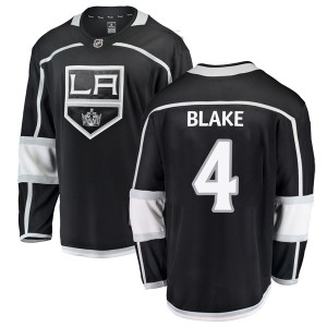 Rob Blake Men's Fanatics Branded Los Angeles Kings Breakaway Black Home Jersey