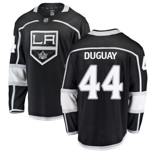 Ron Duguay Men's Fanatics Branded Los Angeles Kings Breakaway Black Home Jersey