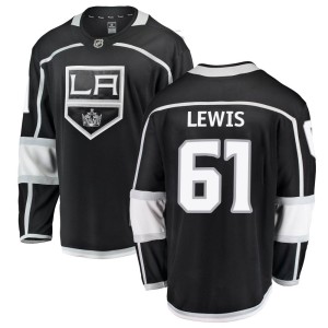 Trevor Lewis Men's Fanatics Branded Los Angeles Kings Breakaway Black Home Jersey