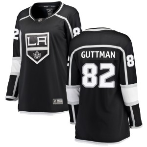 Cole Guttman Women's Fanatics Branded Los Angeles Kings Breakaway Black Home Jersey