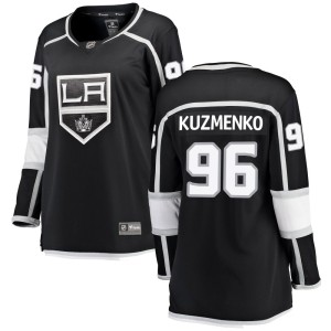Andrei Kuzmenko Women's Fanatics Branded Los Angeles Kings Breakaway Black Home Jersey