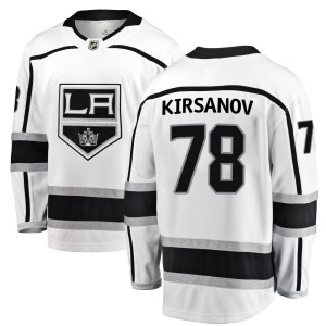 Kirill Kirsanov Men's Fanatics Branded Los Angeles Kings Breakaway White Away Jersey
