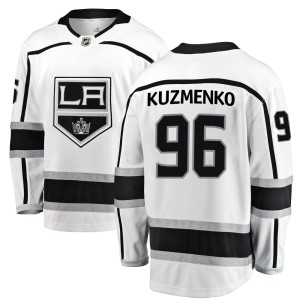 Andrei Kuzmenko Men's Fanatics Branded Los Angeles Kings Breakaway White Away Jersey