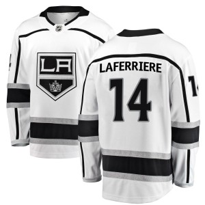 Alex Laferriere Men's Fanatics Branded Los Angeles Kings Breakaway White Away Jersey