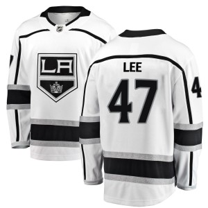 Andre Lee Men's Fanatics Branded Los Angeles Kings Breakaway White Away Jersey
