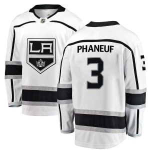 Dion Phaneuf Men's Fanatics Branded Los Angeles Kings Breakaway White Away Jersey