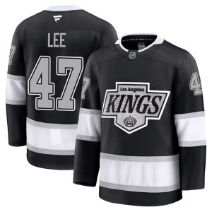 Andre Lee Men's Fanatics Los Angeles Kings Premium Black Home Jersey