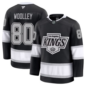 Jared Woolley Men's Fanatics Los Angeles Kings Premium Black Home Jersey