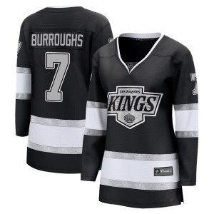 Kyle Burroughs Women's Fanatics Los Angeles Kings Breakaway Black Home Jersey