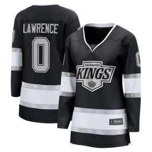 Kaleb Lawrence Women's Fanatics Los Angeles Kings Breakaway Black Home Jersey