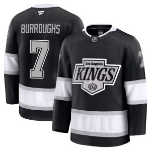 Kyle Burroughs Youth Fanatics Los Angeles Kings Premium Black Home Jersey