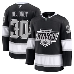 Denis Dejordy Youth Fanatics Los Angeles Kings Premium Black Home Jersey