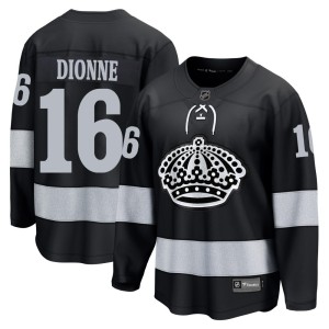 Marcel Dionne Youth Fanatics Los Angeles Kings Breakaway Black Alternate Jersey