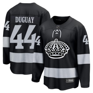 Ron Duguay Youth Fanatics Los Angeles Kings Breakaway Black Alternate Jersey