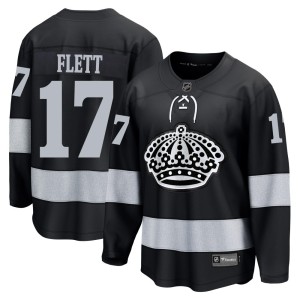 Bill Flett Youth Fanatics Los Angeles Kings Breakaway Black Alternate Jersey