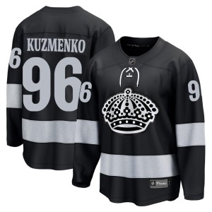 Andrei Kuzmenko Youth Fanatics Los Angeles Kings Breakaway Black Alternate Jersey