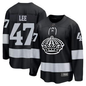 Andre Lee Youth Fanatics Los Angeles Kings Breakaway Black Alternate Jersey
