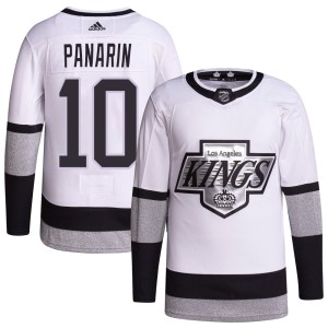 Artemi Panarin Youth Adidas Los Angeles Kings Authentic White 2021/22 Alternate Primegreen Pro Player Jersey