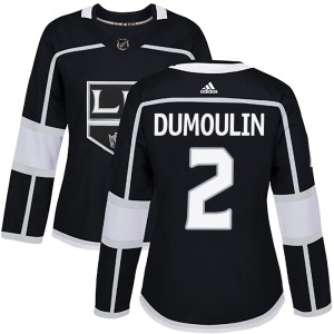 Brian Dumoulin Women's Adidas Los Angeles Kings Authentic Black Home Jersey