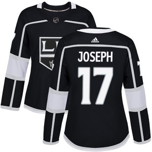 Mathieu Joseph Women's Adidas Los Angeles Kings Authentic Black Home Jersey