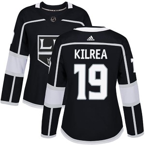 Brian Kilrea Women's Adidas Los Angeles Kings Authentic Black Home Jersey