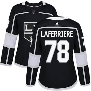 Alex Laferriere Women's Adidas Los Angeles Kings Authentic Black Home Jersey