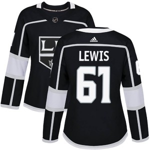 Trevor Lewis Women's Adidas Los Angeles Kings Authentic Black Home Jersey