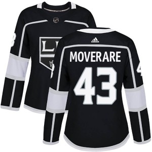 Jacob Moverare Women's Adidas Los Angeles Kings Authentic Black Home Jersey