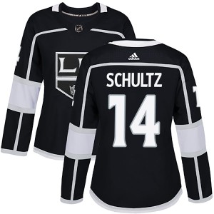Dave Schultz Women's Adidas Los Angeles Kings Authentic Black Home Jersey
