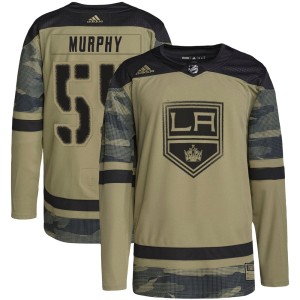 Larry Murphy Youth Adidas Los Angeles Kings Authentic Camo Military Appreciation Practice Jersey