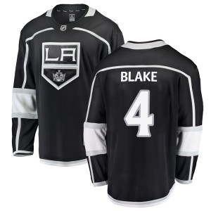 Rob Blake Youth Fanatics Branded Los Angeles Kings Breakaway Black Home Jersey