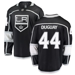 Ron Duguay Youth Fanatics Branded Los Angeles Kings Breakaway Black Home Jersey