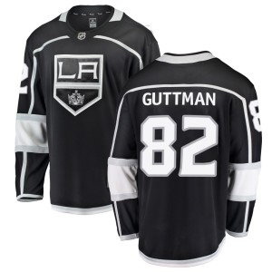 Cole Guttman Youth Fanatics Branded Los Angeles Kings Breakaway Black Home Jersey