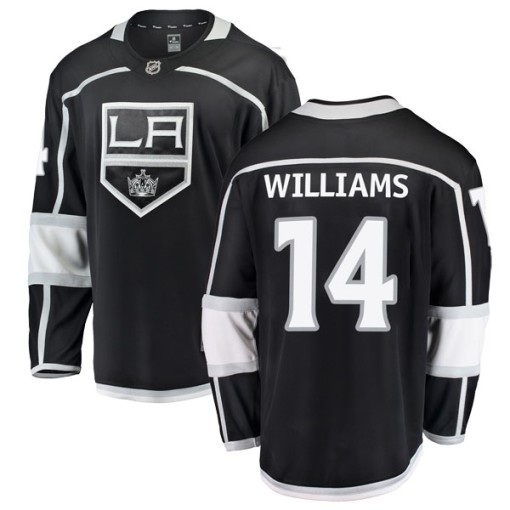 Justin Williams Youth Fanatics Branded Los Angeles Kings Breakaway Black Home Jersey