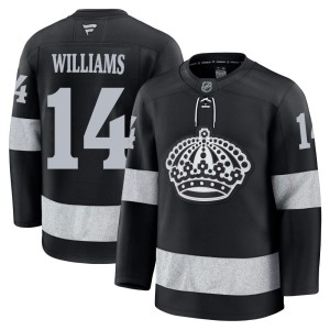 Justin Williams Youth Fanatics Los Angeles Kings Premium Black Alternate Jersey