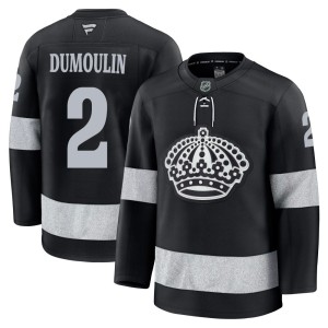 Brian Dumoulin Men's Fanatics Los Angeles Kings Premium Black Alternate Jersey