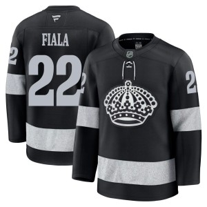 Kevin Fiala Men's Fanatics Los Angeles Kings Premium Black Alternate Jersey