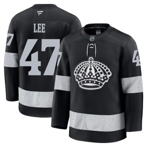 Andre Lee Men's Fanatics Los Angeles Kings Premium Black Alternate Jersey