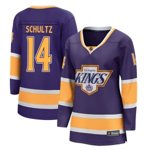 Dave Schultz Women's Fanatics Branded Los Angeles Kings Breakaway Purple 2020/21 Special Edition Jersey