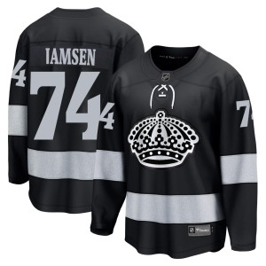 Aatu Jamsen Men's Fanatics Los Angeles Kings Breakaway Black Alternate Jersey