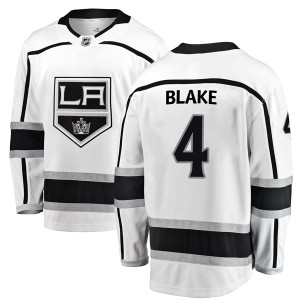 Rob Blake Youth Fanatics Branded Los Angeles Kings Breakaway White Away Jersey