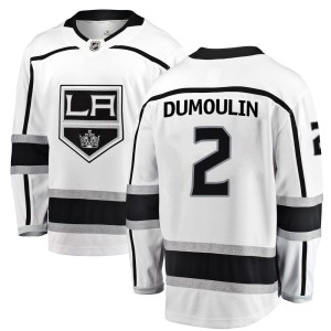 Brian Dumoulin Youth Fanatics Branded Los Angeles Kings Breakaway White Away Jersey