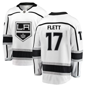 Bill Flett Youth Fanatics Branded Los Angeles Kings Breakaway White Away Jersey